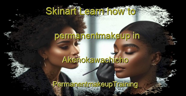 Skinart Learn how to permanentmakeup in Akenokawachicho | PermanentmakeupTraining | PermanentmakeupClasses | SkinartTraining-Japan
