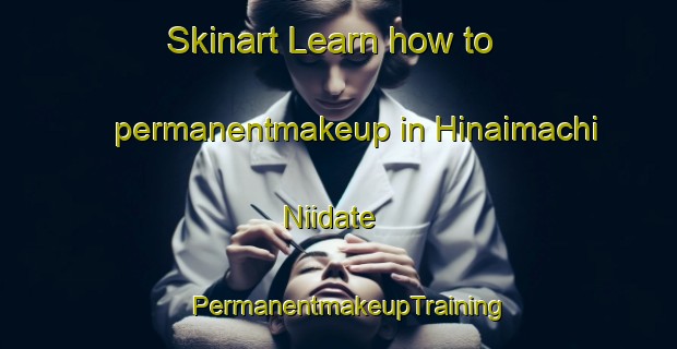 Skinart Learn how to permanentmakeup in Hinaimachi Niidate | PermanentmakeupTraining | PermanentmakeupClasses | SkinartTraining-Japan