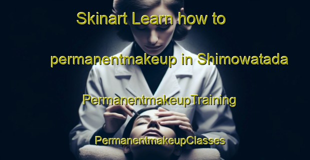 Skinart Learn how to permanentmakeup in Shimowatada | PermanentmakeupTraining | PermanentmakeupClasses | SkinartTraining-Japan