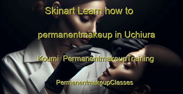 Skinart Learn how to permanentmakeup in Uchiura Koumi | PermanentmakeupTraining | PermanentmakeupClasses | SkinartTraining-Japan