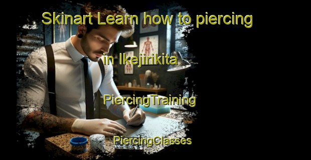 Skinart Learn how to piercing in Ikejirikita | PiercingTraining | PiercingClasses | SkinartTraining-Japan