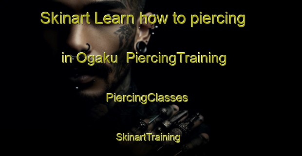 Skinart Learn how to piercing in Ogaku | PiercingTraining | PiercingClasses | SkinartTraining-Japan