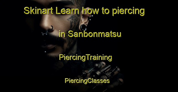 Skinart Learn how to piercing in Sanbonmatsu | PiercingTraining | PiercingClasses | SkinartTraining-Japan