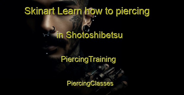 Skinart Learn how to piercing in Shotoshibetsu | PiercingTraining | PiercingClasses | SkinartTraining-Japan