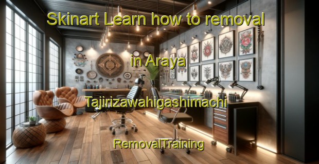Skinart Learn how to removal in Araya Tajirizawahigashimachi | RemovalTraining | RemovalClasses | SkinartTraining-Japan