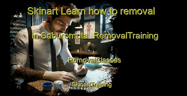 Skinart Learn how to removal in Saburomuta | RemovalTraining | RemovalClasses | SkinartTraining-Japan