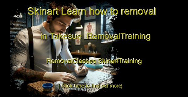 Skinart Learn how to removal in Takesue | #RemovalTraining #RemovalClasses #SkinartTraining-Japan