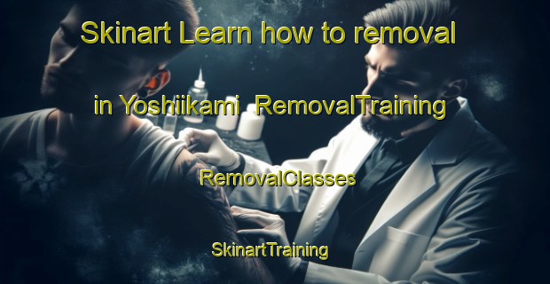 Skinart Learn how to removal in Yoshiikami | RemovalTraining | RemovalClasses | SkinartTraining-Japan