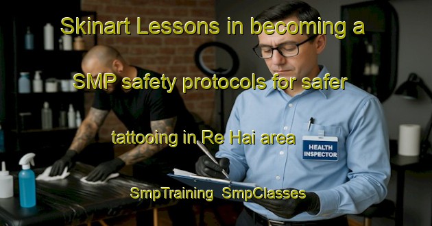 Skinart Lessons in becoming a SMP safety protocols for safer tattooing in Re Hai area | SmpTraining | SmpClasses | SkinartTraining-Japan