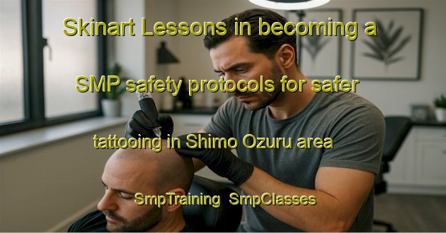 Skinart Lessons in becoming a SMP safety protocols for safer tattooing in Shimo Ozuru area | SmpTraining | SmpClasses | SkinartTraining-Japan
