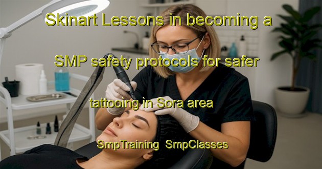 Skinart Lessons in becoming a SMP safety protocols for safer tattooing in Sora area | SmpTraining | SmpClasses | SkinartTraining-Japan
