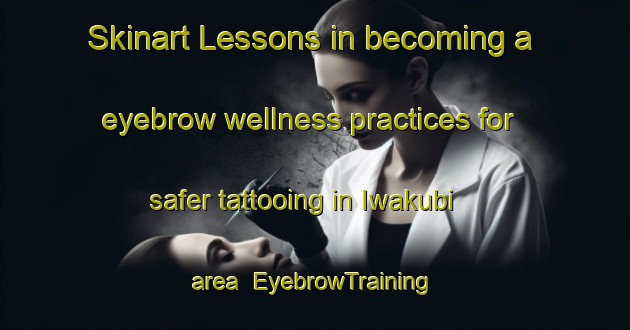 Skinart Lessons in becoming a eyebrow wellness practices for safer tattooing in Iwakubi area | EyebrowTraining | EyebrowClasses | SkinartTraining-Japan