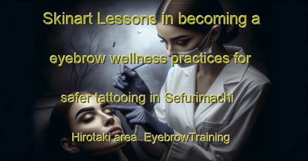 Skinart Lessons in becoming a eyebrow wellness practices for safer tattooing in Sefurimachi Hirotaki area | EyebrowTraining | EyebrowClasses | SkinartTraining-Japan