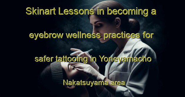 Skinart Lessons in becoming a eyebrow wellness practices for safer tattooing in Yoneyamacho Nakatsuyama area | EyebrowTraining | EyebrowClasses | SkinartTraining-Japan