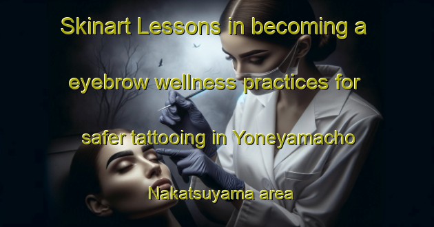 Skinart Lessons in becoming a eyebrow wellness practices for safer tattooing in Yoneyamacho Nakatsuyama area | EyebrowTraining | EyebrowClasses | SkinartTraining-Japan