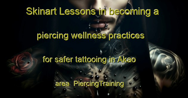 Skinart Lessons in becoming a piercing wellness practices for safer tattooing in Akao area | PiercingTraining | PiercingClasses | SkinartTraining-Japan