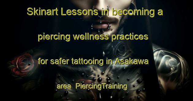 Skinart Lessons in becoming a piercing wellness practices for safer tattooing in Asakawa area | PiercingTraining | PiercingClasses | SkinartTraining-Japan