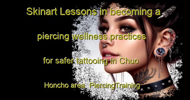 Skinart Lessons in becoming a piercing wellness practices for safer tattooing in Chuo Honcho area | PiercingTraining | PiercingClasses | SkinartTraining-Japan