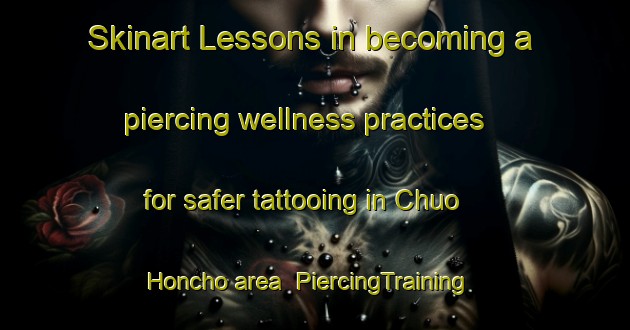 Skinart Lessons in becoming a piercing wellness practices for safer tattooing in Chuo Honcho area | PiercingTraining | PiercingClasses | SkinartTraining-Japan
