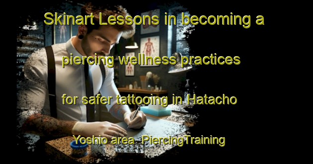 Skinart Lessons in becoming a piercing wellness practices for safer tattooing in Hatacho Yoshio area | PiercingTraining | PiercingClasses | SkinartTraining-Japan