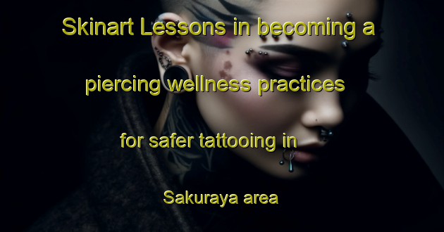 Skinart Lessons in becoming a piercing wellness practices for safer tattooing in Sakuraya area | PiercingTraining | PiercingClasses | SkinartTraining-Japan