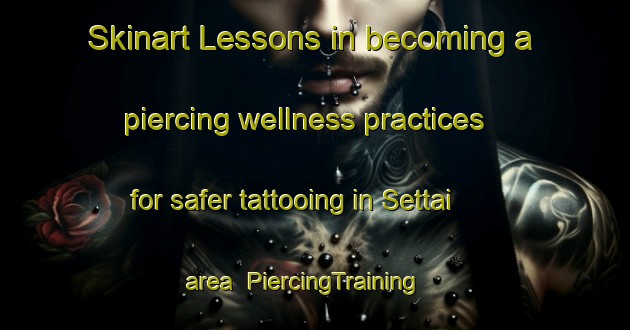 Skinart Lessons in becoming a piercing wellness practices for safer tattooing in Settai area | PiercingTraining | PiercingClasses | SkinartTraining-Japan