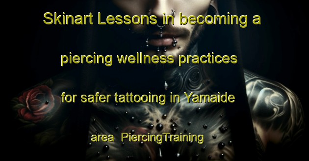 Skinart Lessons in becoming a piercing wellness practices for safer tattooing in Yamaide area | PiercingTraining | PiercingClasses | SkinartTraining-Japan
