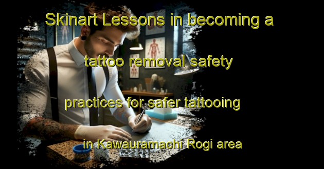 Skinart Lessons in becoming a tattoo removal safety practices for safer tattooing in Kawauramachi Rogi area | RemovalTraining | RemovalClasses | SkinartTraining-Japan