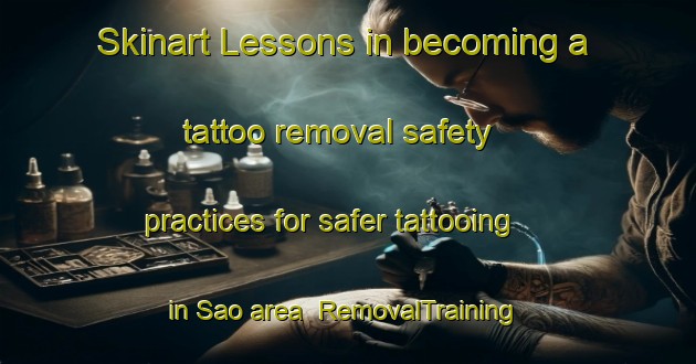 Skinart Lessons in becoming a tattoo removal safety practices for safer tattooing in Sao area | RemovalTraining | RemovalClasses | SkinartTraining-Japan