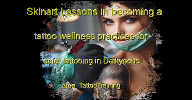 Skinart Lessons in becoming a tattoo wellness practices for safer tattooing in Daikyocho area | TattooTraining | TattooClasses | SkinartTraining-Japan