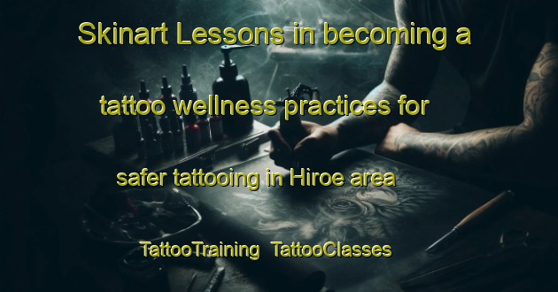 Skinart Lessons in becoming a tattoo wellness practices for safer tattooing in Hiroe area | TattooTraining | TattooClasses | SkinartTraining-Japan