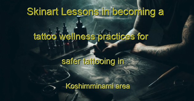 Skinart Lessons in becoming a tattoo wellness practices for safer tattooing in Koshimminami area | TattooTraining | TattooClasses | SkinartTraining-Japan