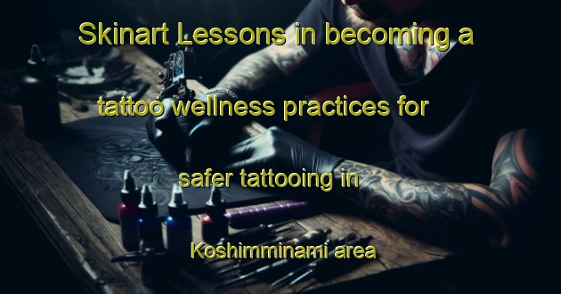 Skinart Lessons in becoming a tattoo wellness practices for safer tattooing in Koshimminami area | TattooTraining | TattooClasses | SkinartTraining-Japan