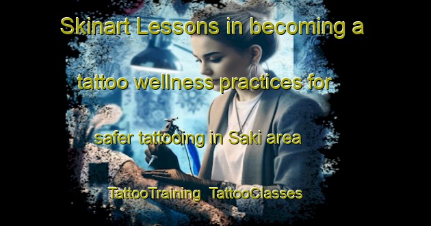 Skinart Lessons in becoming a tattoo wellness practices for safer tattooing in Saki area | TattooTraining | TattooClasses | SkinartTraining-Japan