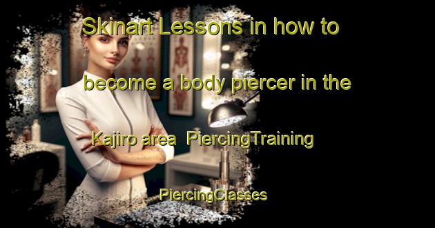Skinart Lessons in how to become a body piercer in the Kajiro area | PiercingTraining | PiercingClasses | SkinartTraining-Japan