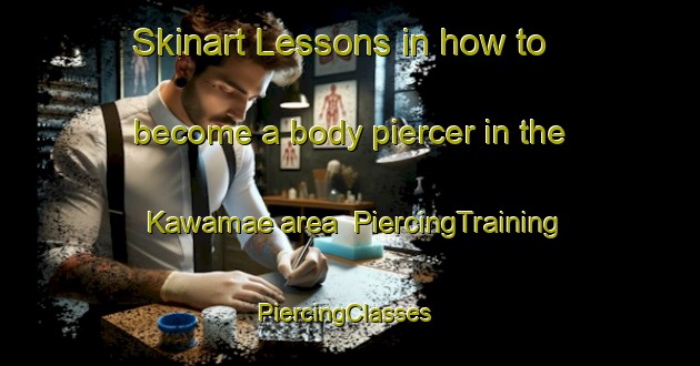 Skinart Lessons in how to become a body piercer in the Kawamae area | PiercingTraining | PiercingClasses | SkinartTraining-Japan