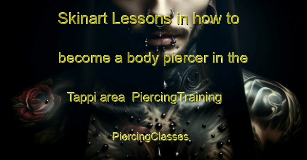 Skinart Lessons in how to become a body piercer in the Tappi area | PiercingTraining | PiercingClasses | SkinartTraining-Japan