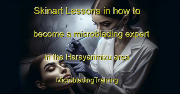 Skinart Lessons in how to become a microblading expert in the Harayarimizu area | MicrobladingTraining | MicrobladingClasses | SkinartTraining-Japan