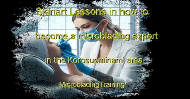Skinart Lessons in how to become a microblading expert in the Korosueminami area | MicrobladingTraining | MicrobladingClasses | SkinartTraining-Japan