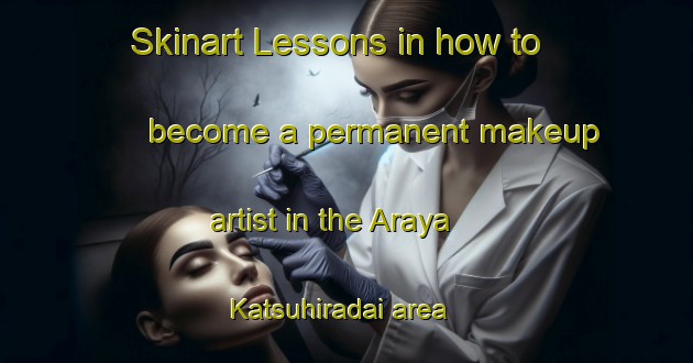 Skinart Lessons in how to become a permanent makeup artist in the Araya Katsuhiradai area | PermanentmakeupTraining | PermanentmakeupClasses | SkinartTraining-Japan