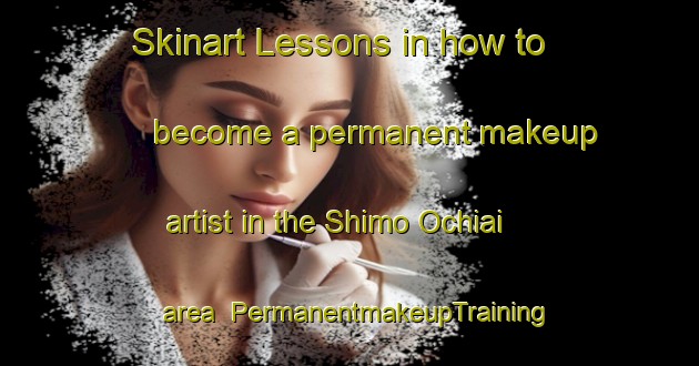 Skinart Lessons in how to become a permanent makeup artist in the Shimo Ochiai area | PermanentmakeupTraining | PermanentmakeupClasses | SkinartTraining-Japan