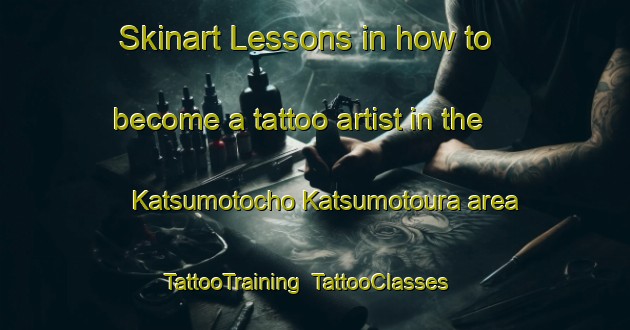 Skinart Lessons in how to become a tattoo artist in the Katsumotocho Katsumotoura area | TattooTraining | TattooClasses | SkinartTraining-Japan