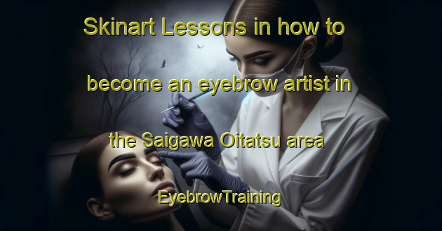 Skinart Lessons in how to become an eyebrow artist in the Saigawa Oitatsu area | EyebrowTraining | EyebrowClasses | SkinartTraining-Japan