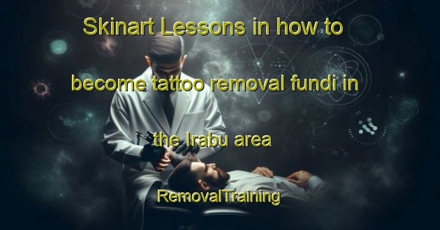 Skinart Lessons in how to become tattoo removal fundi in the Irabu area | RemovalTraining | RemovalClasses | SkinartTraining-Japan