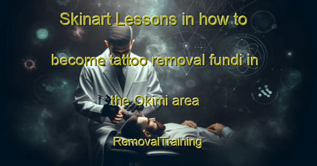 Skinart Lessons in how to become tattoo removal fundi in the Okimi area | RemovalTraining | RemovalClasses | SkinartTraining-Japan