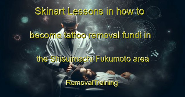 Skinart Lessons in how to become tattoo removal fundi in the Shisuimachi Fukumoto area | RemovalTraining | RemovalClasses | SkinartTraining-Japan