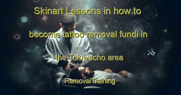 Skinart Lessons in how to become tattoo removal fundi in the Tokiwacho area | RemovalTraining | RemovalClasses | SkinartTraining-Japan