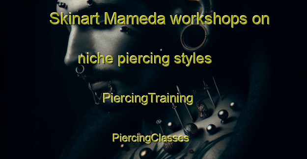 Skinart Mameda workshops on niche piercing styles | PiercingTraining | PiercingClasses | SkinartTraining-Japan