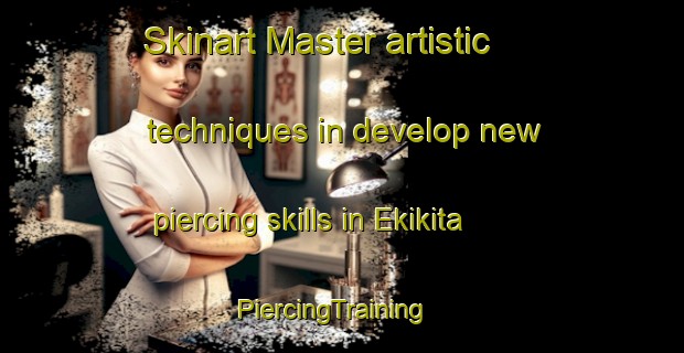 Skinart Master artistic techniques in develop new piercing skills in Ekikita | PiercingTraining | PiercingClasses | SkinartTraining-Japan