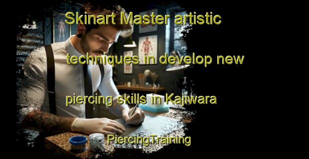 Skinart Master artistic techniques in develop new piercing skills in Kajiwara | PiercingTraining | PiercingClasses | SkinartTraining-Japan